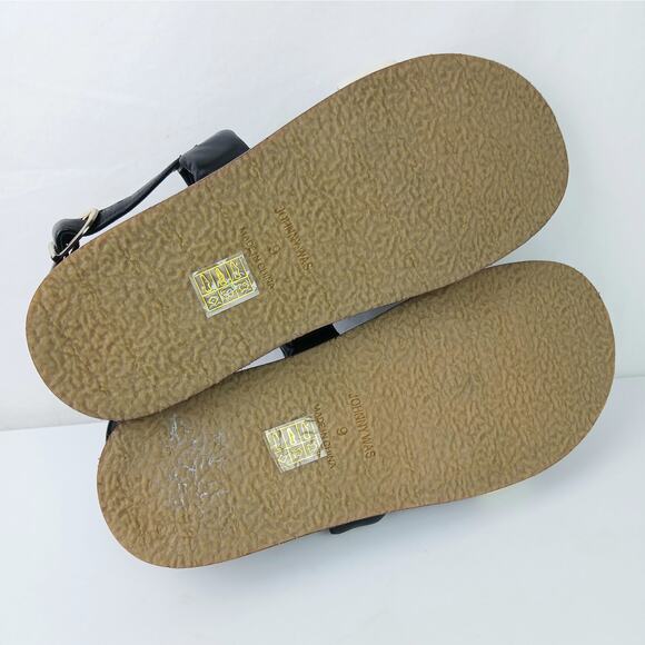 Johnny Was SZ 9 Double Band Sandal Floral Leather NEW $258 - Picture 10 of 10